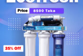 Ecofresh Eco-501 Reverse Osmosis Water Purifier – RO 3.2GL Tank, 75 GPD Capacity